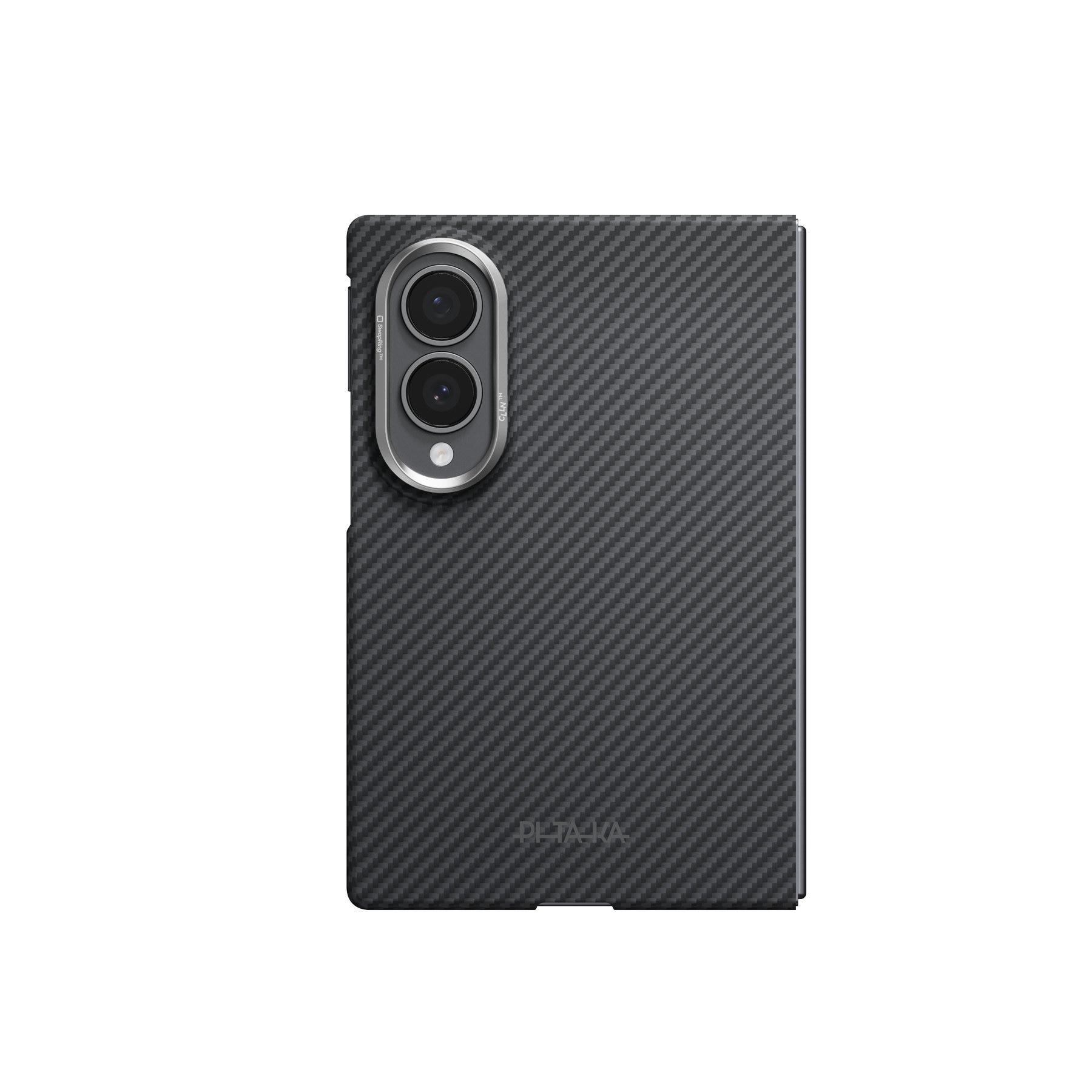 Husa Pitaka Edge Case cu MagSafe compatibila cu Samsung Galaxy Z Fold 8, Negru / Gri