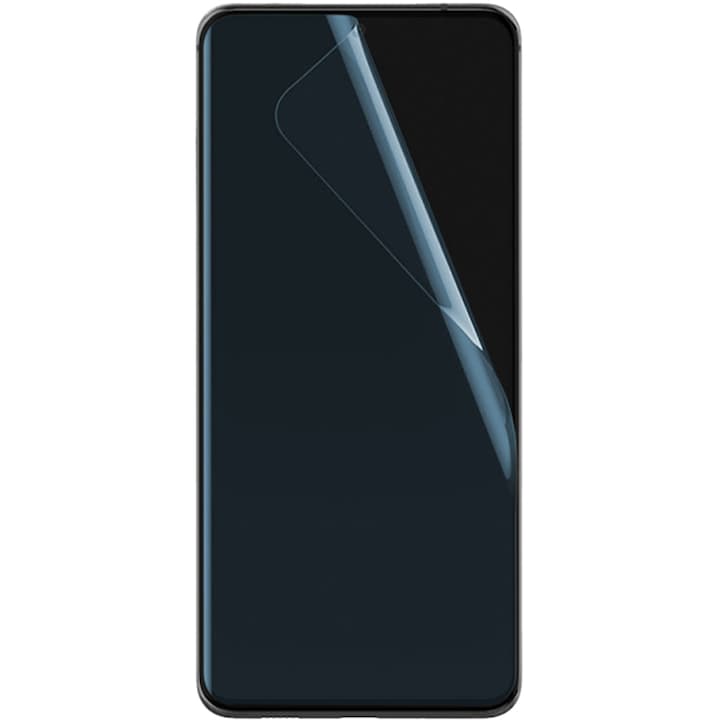 Folie Silicon Case-Friendly Clear pentru Honor 8 Pro, Hydrogel Regenerabil, Flexible Hydro-Crystal, Full Glue, Instalare usoara, Potrivita cu Orice Husa de Protectie, Ecran Securizat, Transparent, OPTIM SOLUTION