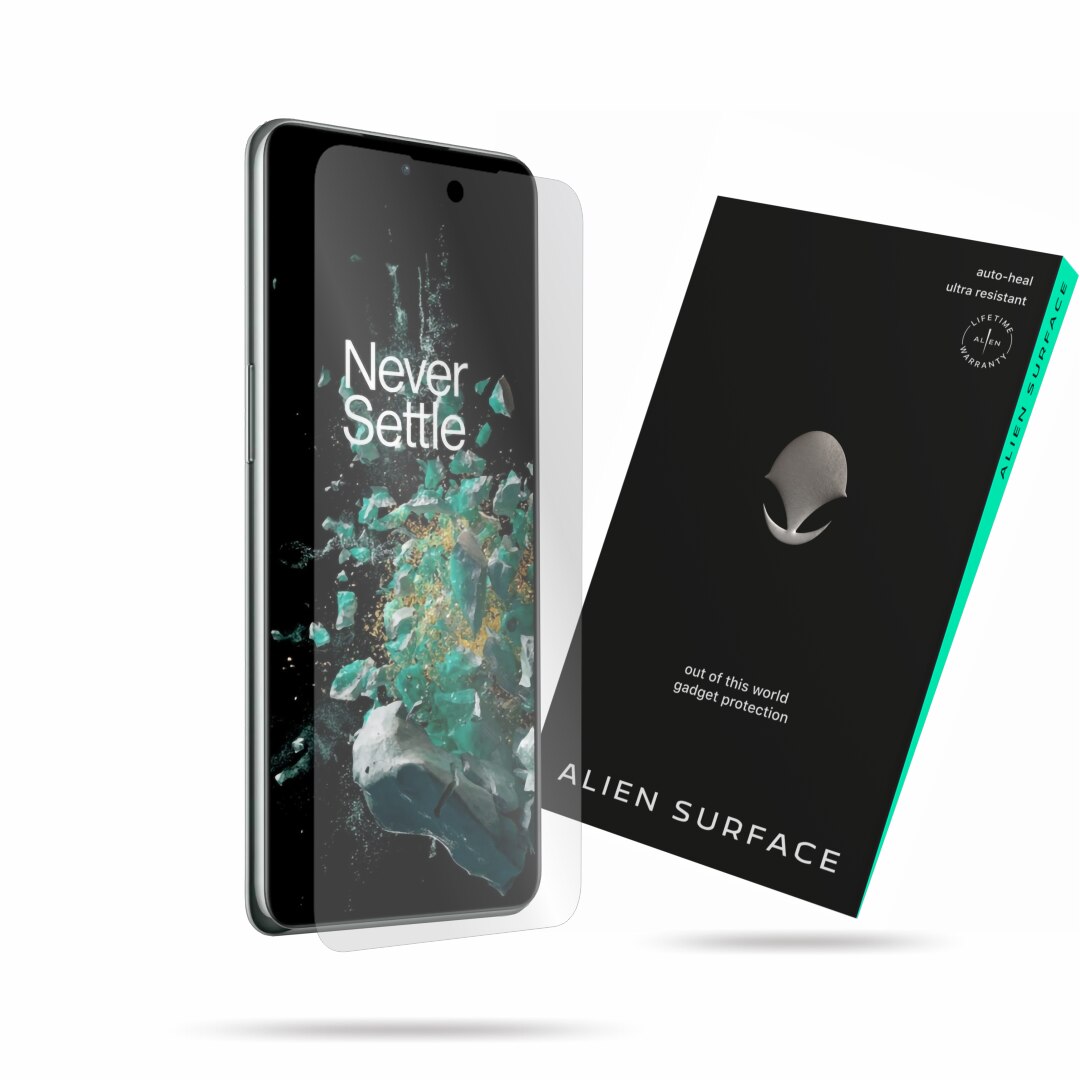 Folie protectie, compatibil cu OnePlus 10T 5G, ecran, case friendly, Alien Surface