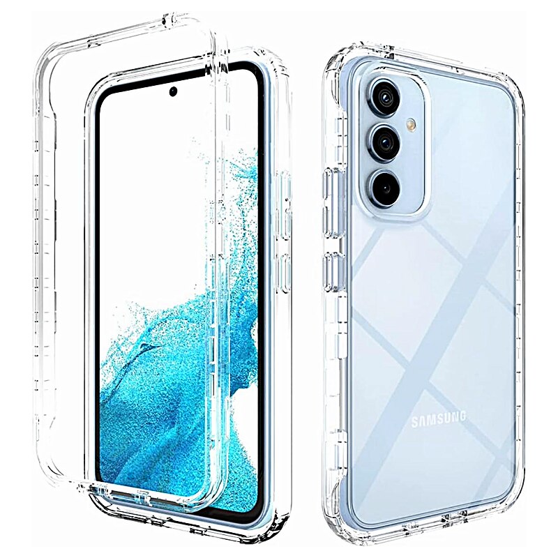 Husa Protectie pentru Samsung Galaxy A54 5G Airbag Shock Absorption TPU Silicon Transparent Antishock SprintMag®