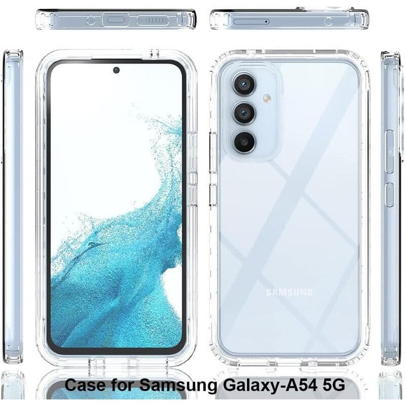 Husa Protectie pentru Samsung Galaxy A54 5G Airbag Shock Absorption TPU Silicon Transparent Antishock SprintMag®
