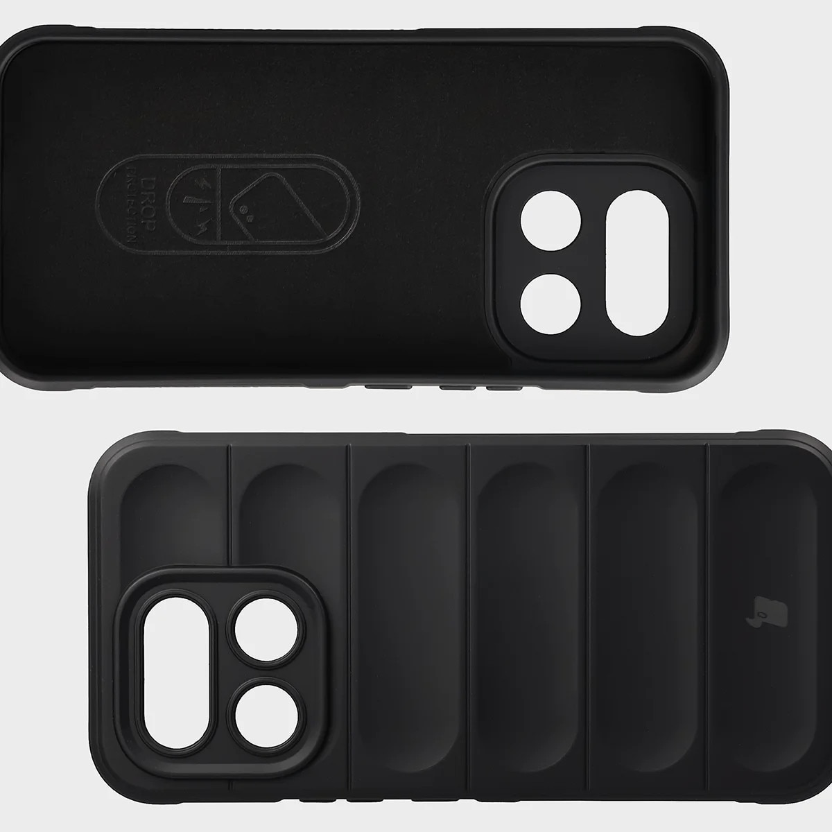 Husa Bizon Case Tur pentru Realme 16 Pro 5G, Negru