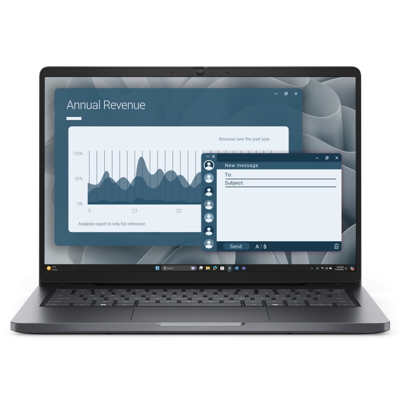 Laptop Dell Ryzen 5 / 16GB / SSD 512GB + Monitor 24” + Geanta – Pachet Office Dell