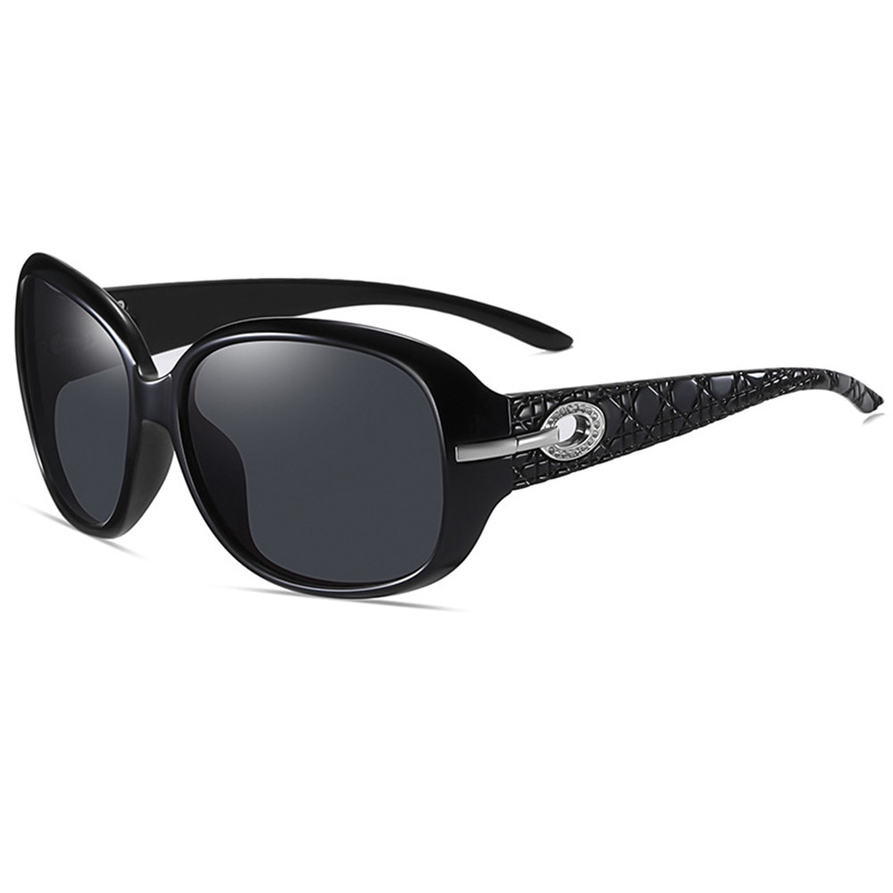 Sunglasses Polarized PC (2012) - UV Protection - Black / Gray