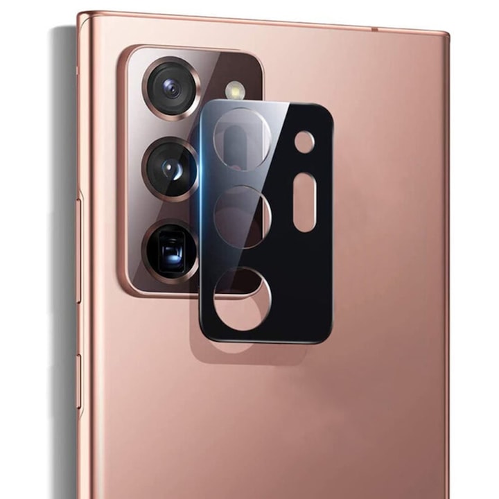Folie Camera pentru Huawei Pura 70 - Techsuit Full Camera Glass - Black