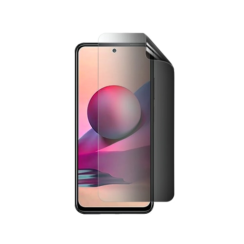 Folie de protectie privacy compatibila cu Huawei Nova 10, Case Friendly, HQClear, Regenerabila, silicon