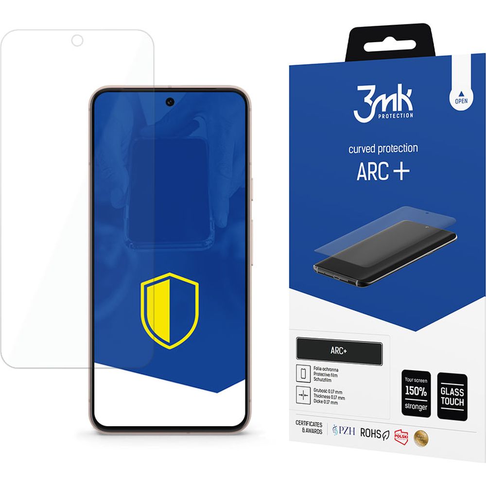 Folie de ecran 3mk ARC+ pentru Pixel 8 5G, protectie ecran, pentru afisaj,