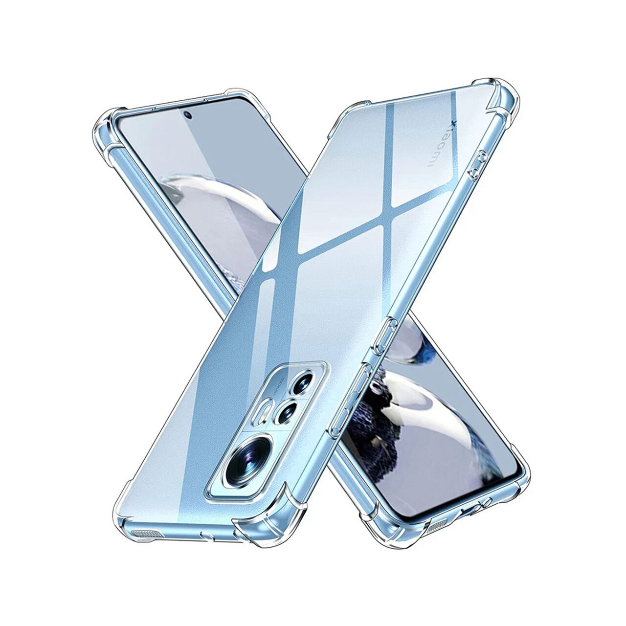 Husa pentru Xiaomi 12 / 12X - Techsuit Shockproof Clear Silicone - Clear