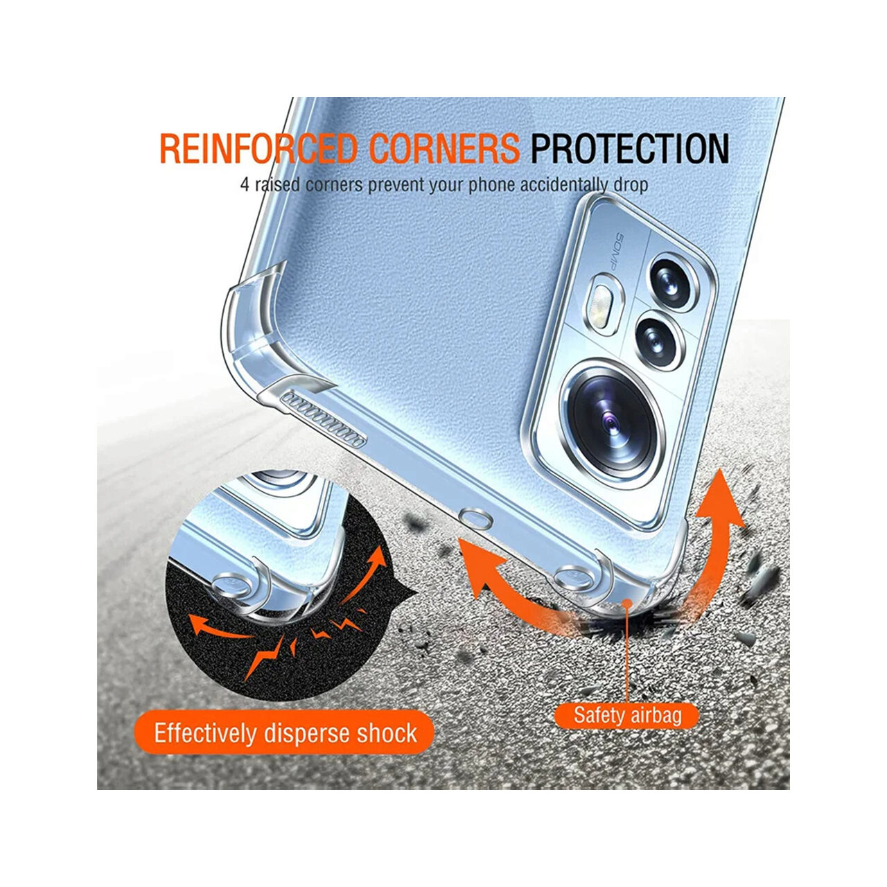 Husa pentru Xiaomi 12 / 12X - Techsuit Shockproof Clear Silicone - Clear