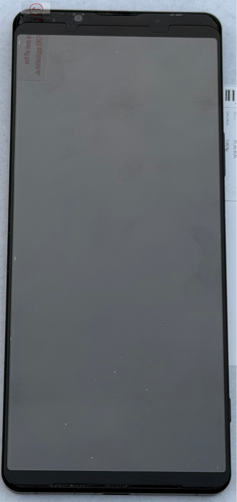 Folie de sticla transparenta compatibila cu Sony Xperia 1 III, Fata, SwimGlass, Full Glue, margini negre, rezistenta 9H