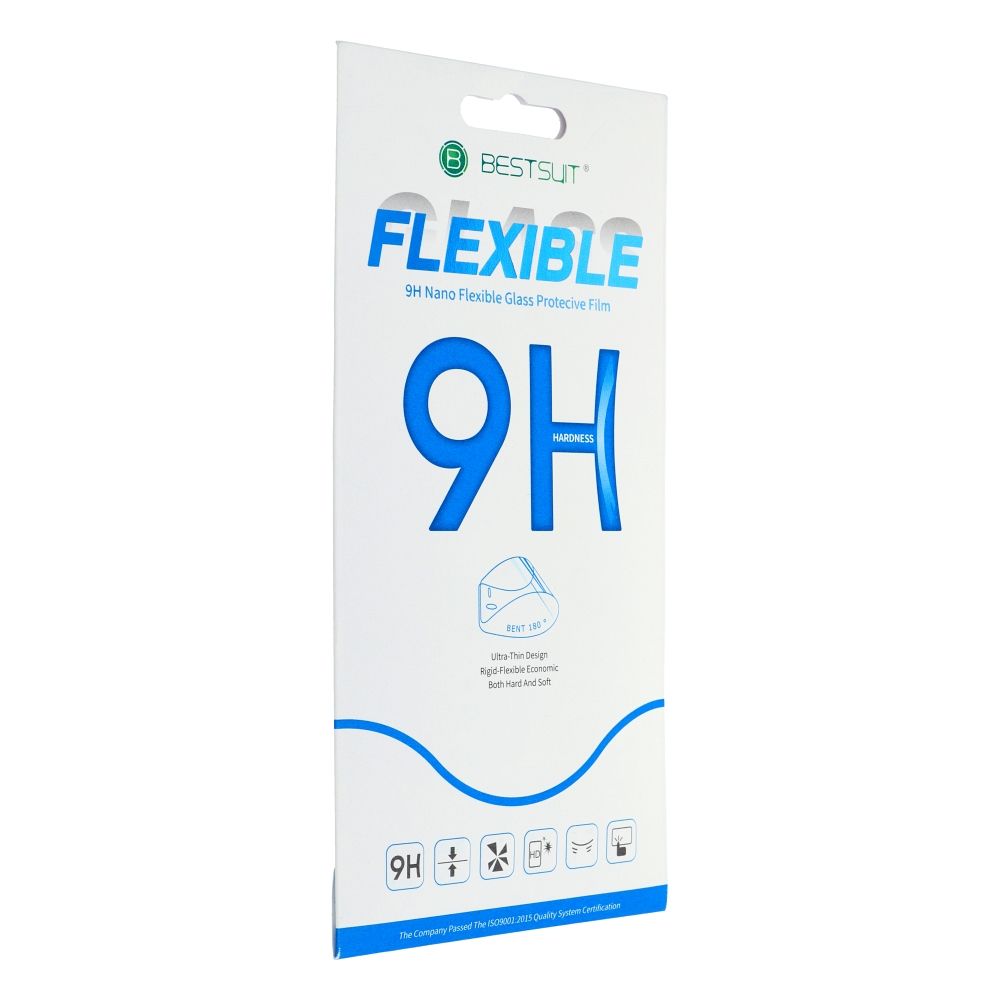 Folie sticla securizata Bestsuit® Flexible Hybrid Glass pentru iPhone 14 Pro Max 6.7