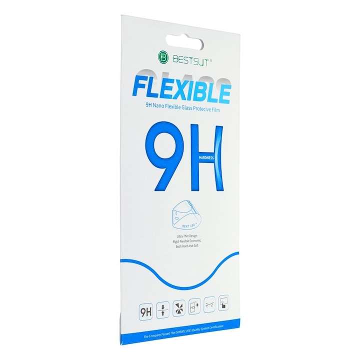 Folie sticla securizata Bestsuit® Flexible Hybrid Glass pentru iPhone 14 Pro Max 6.7