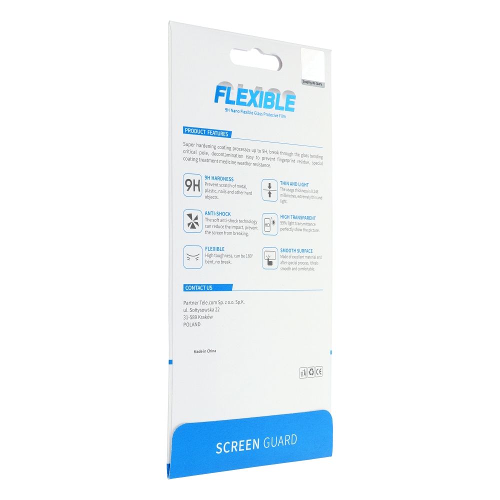 Folie sticla securizata Bestsuit® Flexible Hybrid Glass pentru iPhone 14 Pro Max 6.7