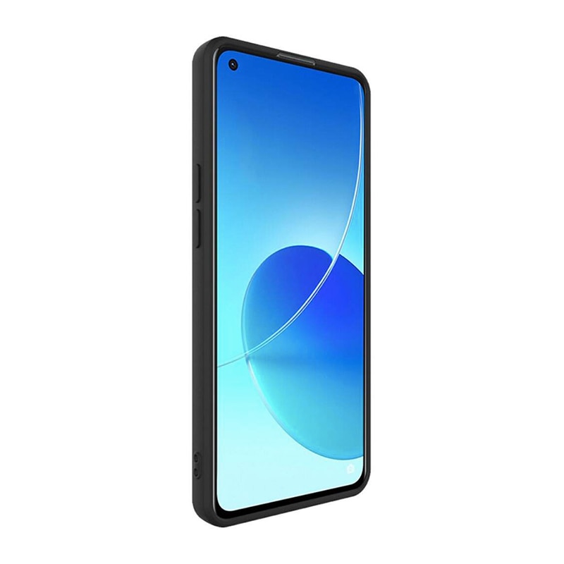 Husa din silicon pentru OPPO Reno 6 Pro, Microfibra, Protectie Camera, Albastru deschis
