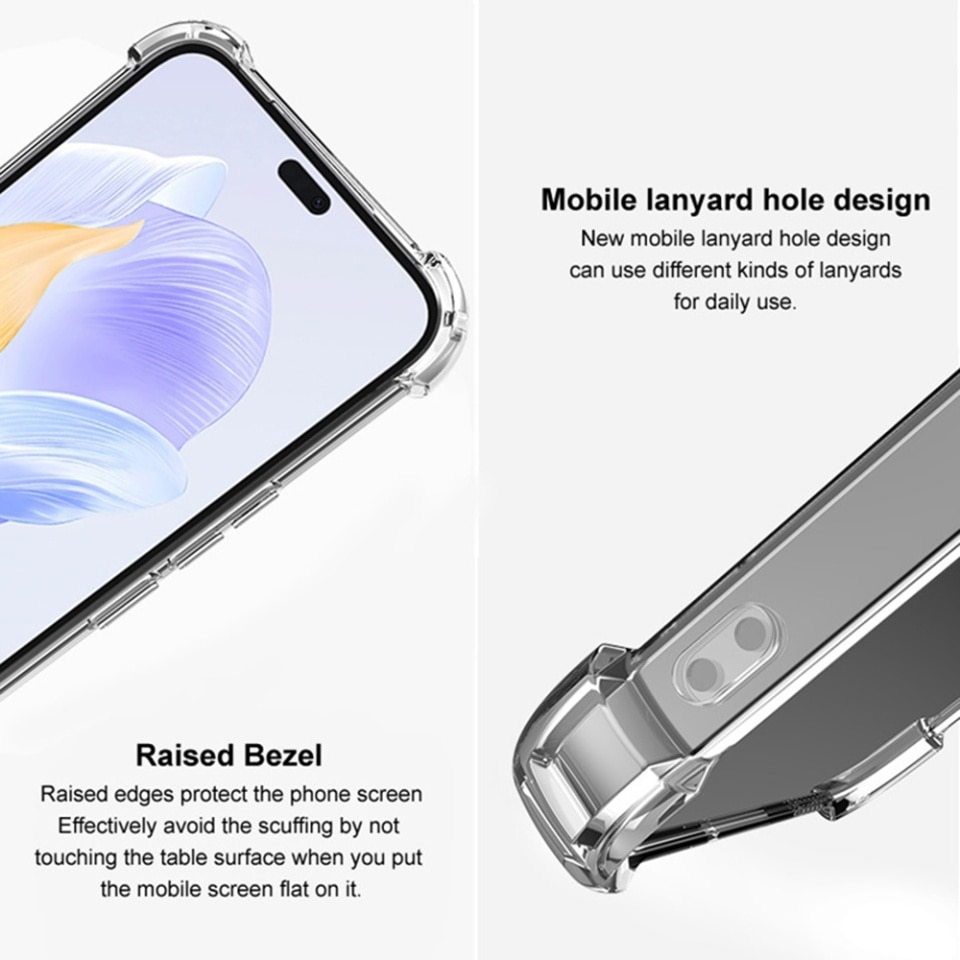 Husa pentru Samsung Galaxy A56 5G, SKYDDAR INNOVATION, Shockproof Clear din Silicon Slim, Transparenta, set cu sticker