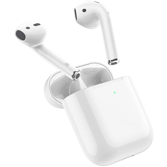 Casti In-Ear Borofone BE34 TWS, Bluetooth, Microfon, Carcasa incarcare, White