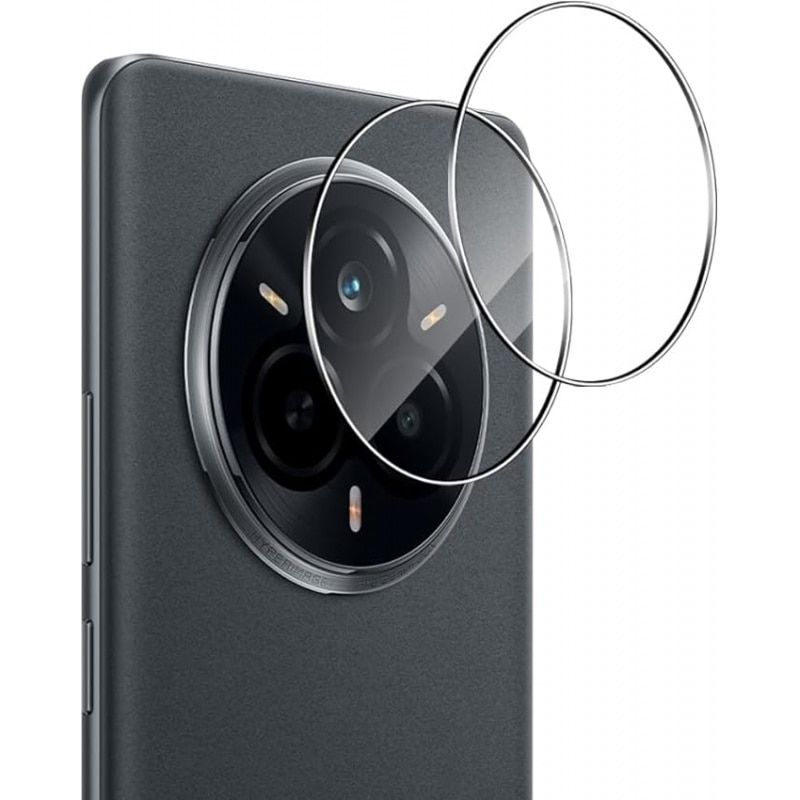 Set 2 Folii Protectie Camera Foto din Sticla Securizata, Transparenta, 9H, compatibil cu Realme 14 Pro Plus / Realme 14 Pro