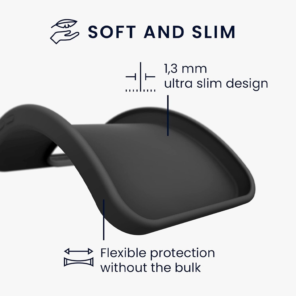 Husa Protectie din Silicon pentru Xiaomi 13 Pro, Decupaje Precise, Stylish Anti-Slip Design, Materiale de Calitate Superioara, Negru