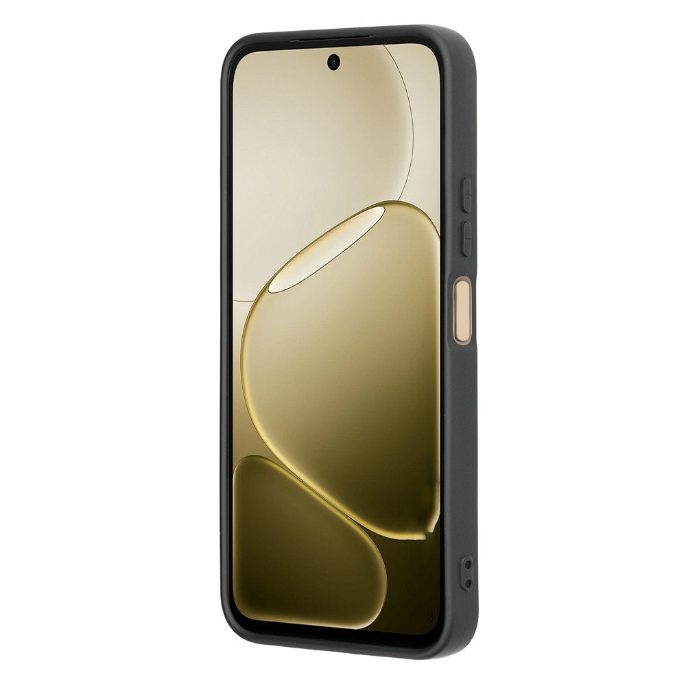 Husa interior Microfibra pentru Oppo Find X9, Liquid Silicone, Strat Catifea Anti-Zgarieturi, Protectie Completa, Camere Protejate, DAMUR, Negru