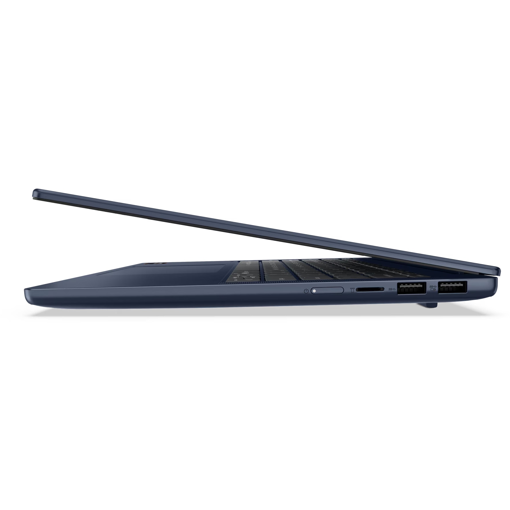 Laptop Lenovo IdeaPad Slim 5 14AKP10 cu procesor AMD Ryzen™ AI 5 330 pana la 4.5GHz, 14" WUXGA, OLED, 16GB DDR5, 512GB SSD, AMD Radeon™ 820M Graphics, No OS, Cosmic Blue, 3y Courier or Carry-in