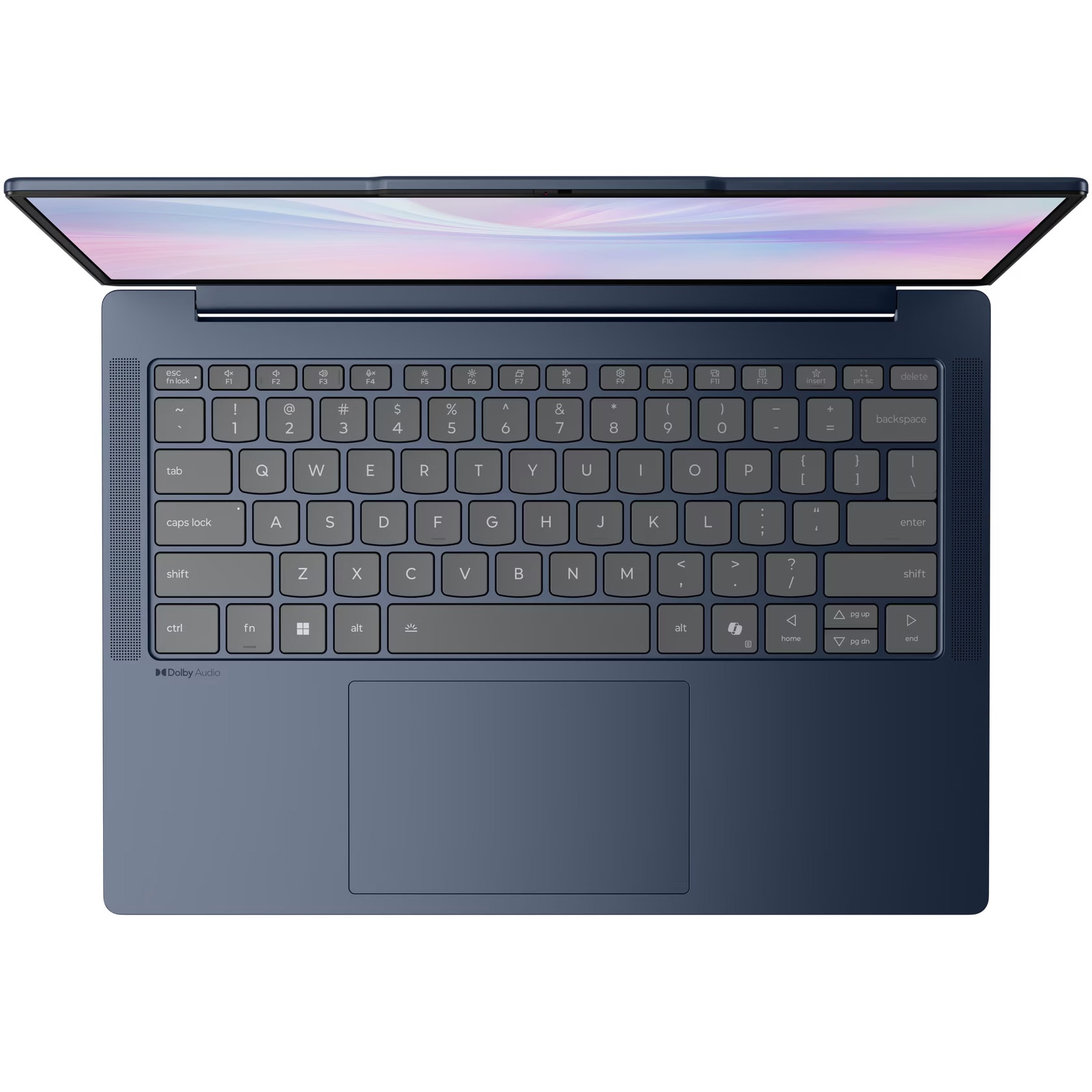 Laptop Lenovo IdeaPad Slim 5 14AKP10 cu procesor AMD Ryzen™ AI 5 330 pana la 4.5GHz, 14" WUXGA, OLED, 16GB DDR5, 512GB SSD, AMD Radeon™ 820M Graphics, No OS, Cosmic Blue, 3y Courier or Carry-in