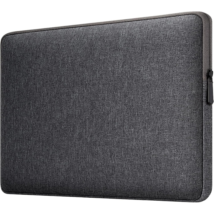 Husa Laptop 16 inch, Impermeabila, Antishoc, Gri Inchis