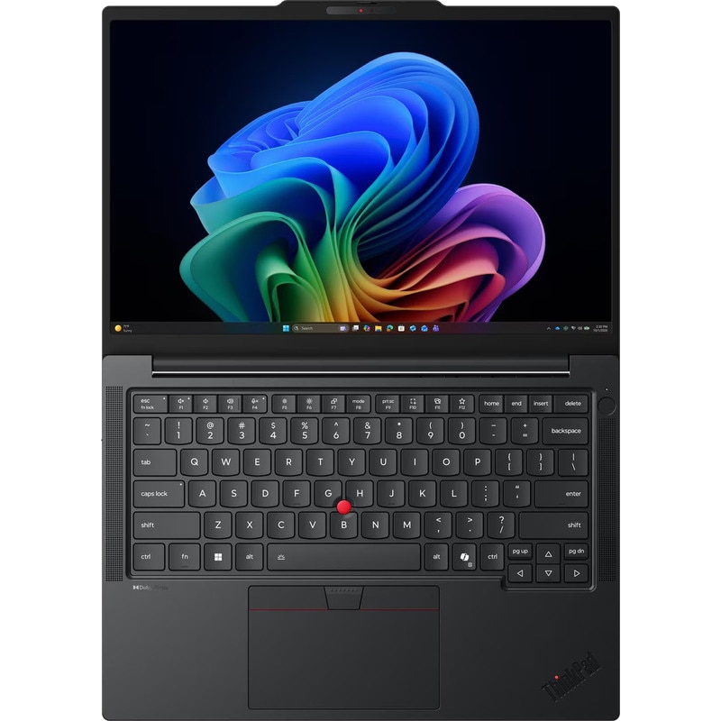 Laptop Lenovo 14'' ThinkPad T14 Gen 7, WUXGA IPS, Procesor Intel® Core™ Ultra 7 365 (12M Cache, up to 4.80 GHz), 32GB LPCAMM2 LPDDR5X, 1TB SSD, Intel Graphics, No OS, Black