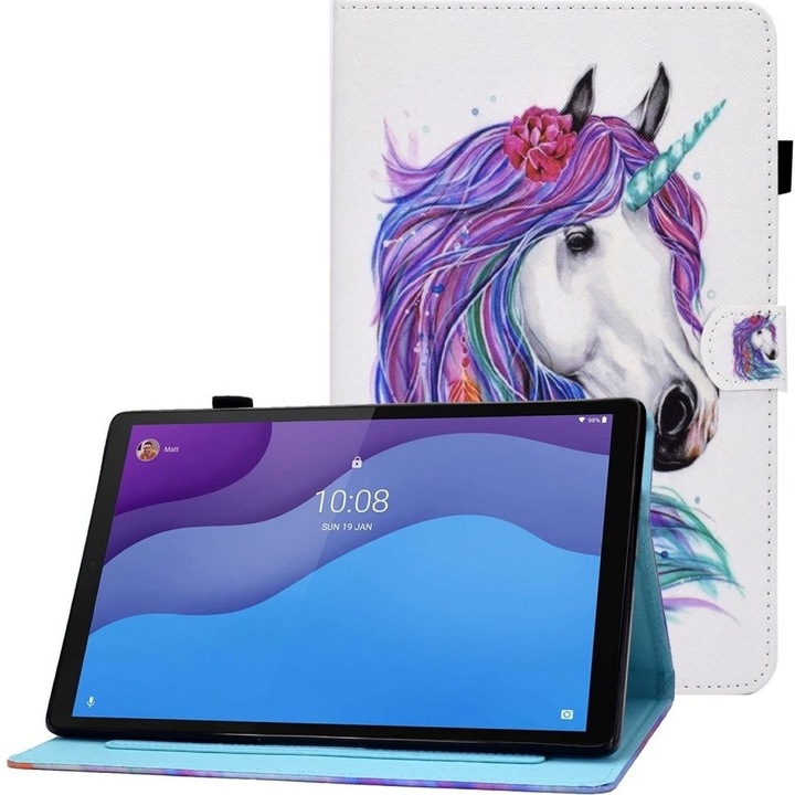 Husa pentru Lenovo Tab M10 10.1 Gen 3 TB-328FU/TB-328XU, XGSM, Unicorn Horse