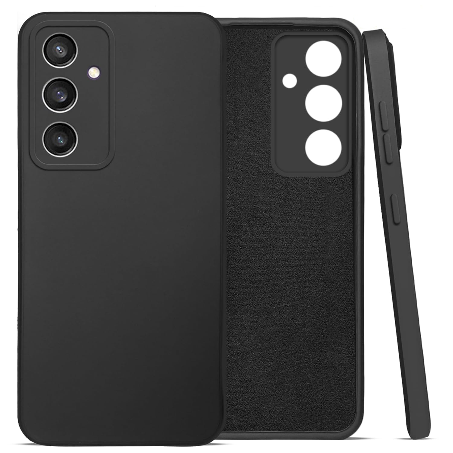 Husa pentru Samsung S23 FE Premium Silicon Daden®, Protectie Camera, Antisoc, Calitate Premium, Negru