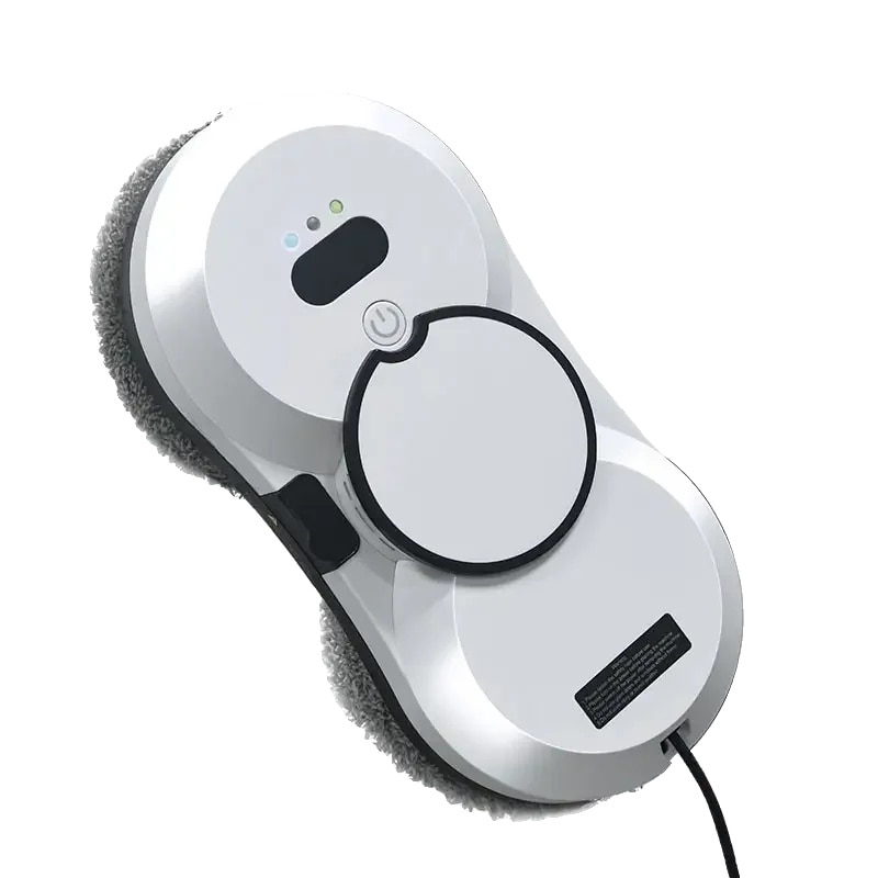 Robot de curatare geamuri, 5600Pa, 3 moduri de curatare, alb, compact
