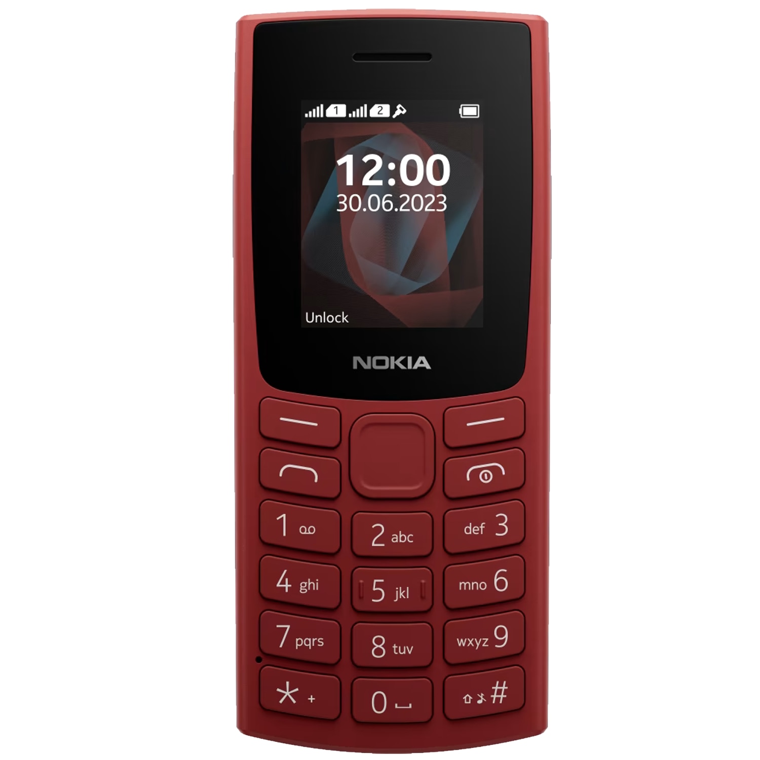 Telefon mobil Nokia 105 (2023), Dual SIM, Red
