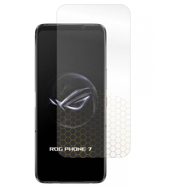 Folie pentru Asus ROG Phone 7, Ultra-Rezistenta, Claritate Cristalina, Aplicare Usoara, Antistatica