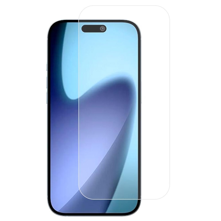 Folie protectie pentru Apple iPhone 17, claritate cristalina, decupaje precise, aplicare usoara