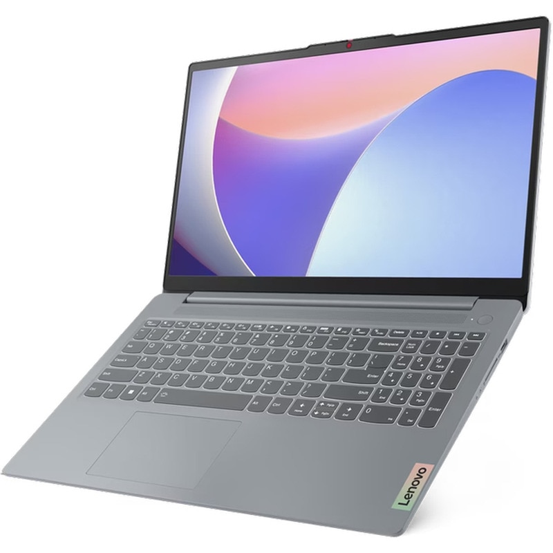 Laptop Lenovo IdeaPad Slim 3 15IAH8 cu procesor Intel® Core™ i5-12450H pana la 4.4GHz, 8 cores, 15.6" Full HD, 8GB LPDDR5, 4 TB SSD, Intel® UHD Graphics, No OS, Arctic Grey