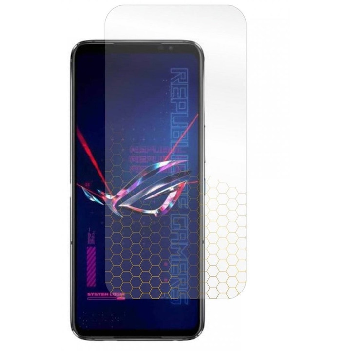 Folie pentru Asus ROG Phone 6 Pro, King Protection, Ultra-Rezistenta, Claritate Cristalina, Aplicare Usoara