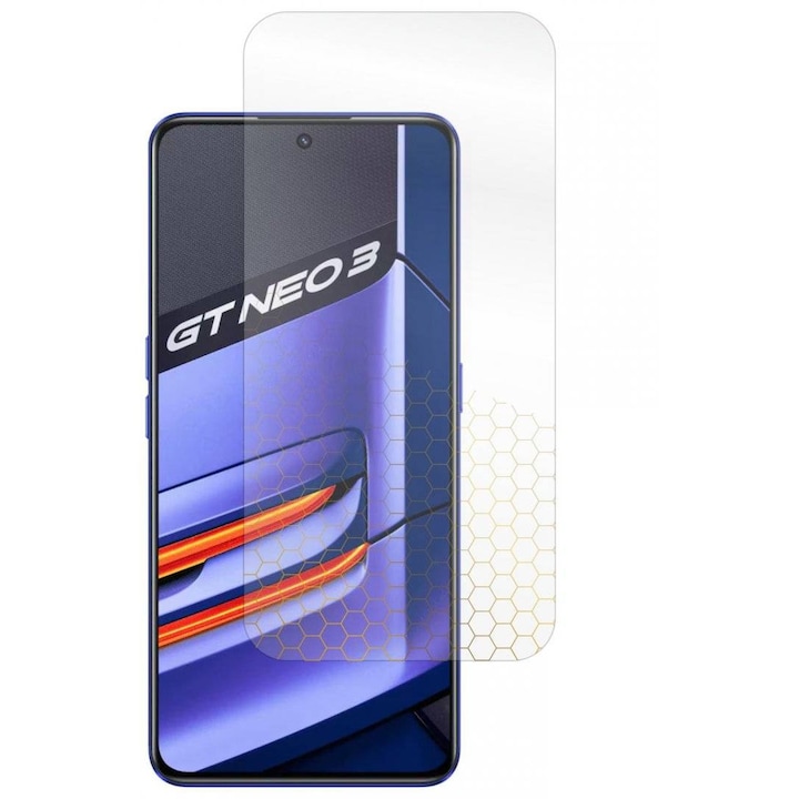 Folie pentru Realme GT Neo 3, Ultra-Rezistenta, Claritate Cristalina, Aplicare Usoara, Antistatica