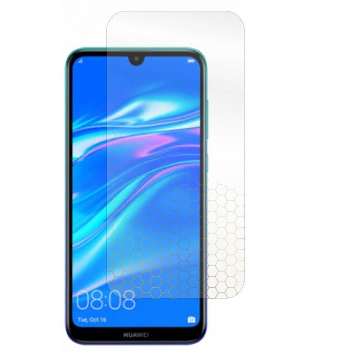 Folie pentru Huawei Y7 Prime 2019, Ultra-Rezistenta, Claritate Cristalina, Aplicare Usoara, Antistatica