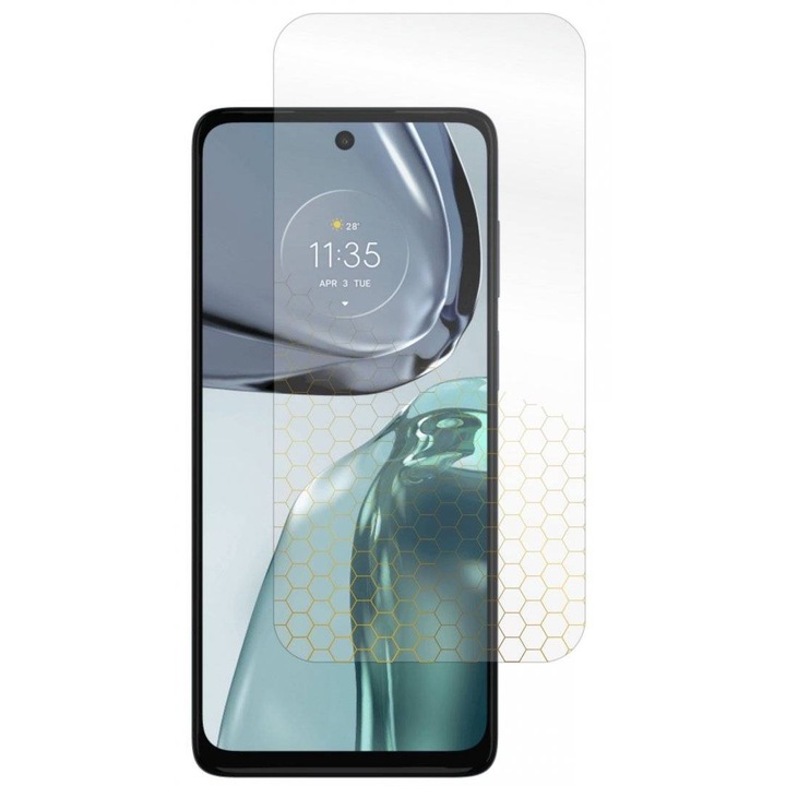 Folie pentru Motorola G62 5G, Ultra-Rezistenta, Claritate Cristalina, Aplicare Usoara, Antistatica