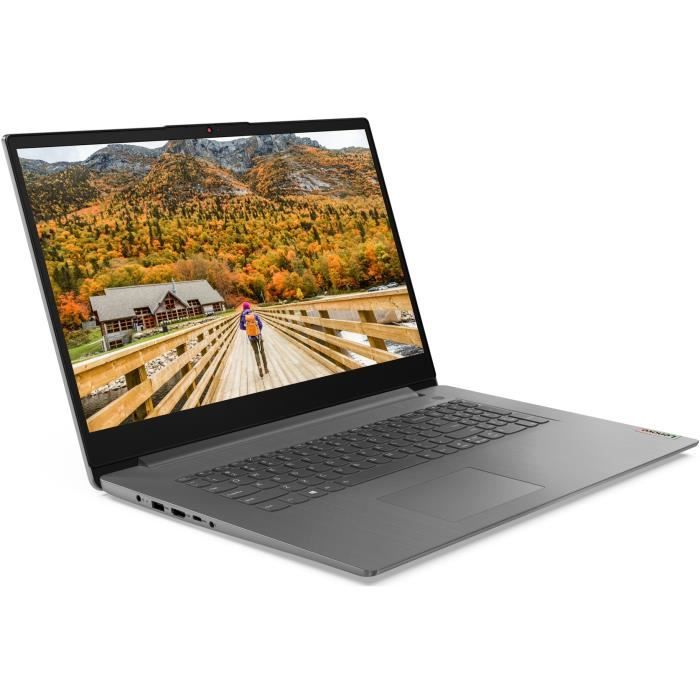 Laptop Lenovo Ultraportabil, 17inch FHD, AMD Ryzen 7-5700U, 8 GB RAM, 512 GB SSD