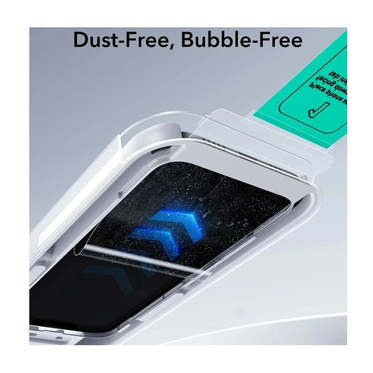 Pachet 3 x Folie Sticla Securizata Privacy UltraFit Compatibila Cu iPhone 17, Aplicator Inclus, Montaj Usor, AntiSpy
