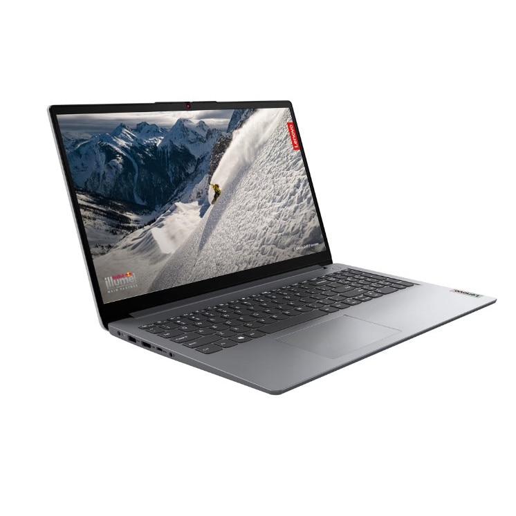 Laptop Lenovo IdeaPad 1 15 ALC7 cu procesor AMD Ryzen 7 5700U, 1, 8 GHz, 15, 6'', 8 GB RAM, 1 TB SSD, Windows 11 Pro, Cloud Grey