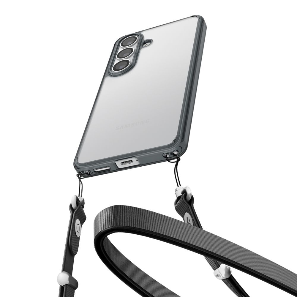 Husa pentru Samsung Galaxy S26, Spigen Ultra Hybrid, Calitate Premium, Transparent/Negru