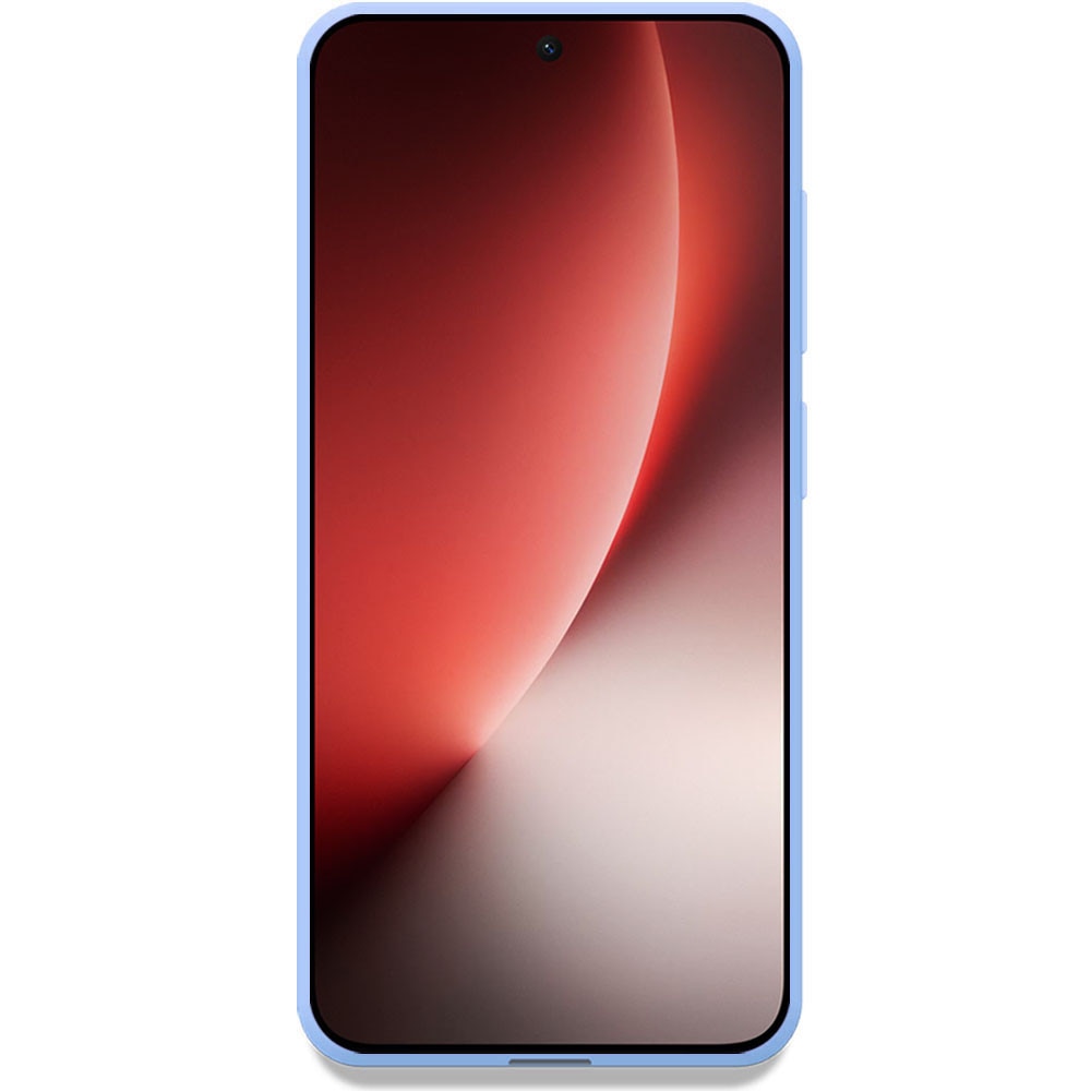Husa pentru Honor Magic 8 Lite, Color Shield, Interior de catifea, Suprafata aderenta, Protectie antisoc, Margini ridicate, Regular Fit, Silicon, Albastru deschis