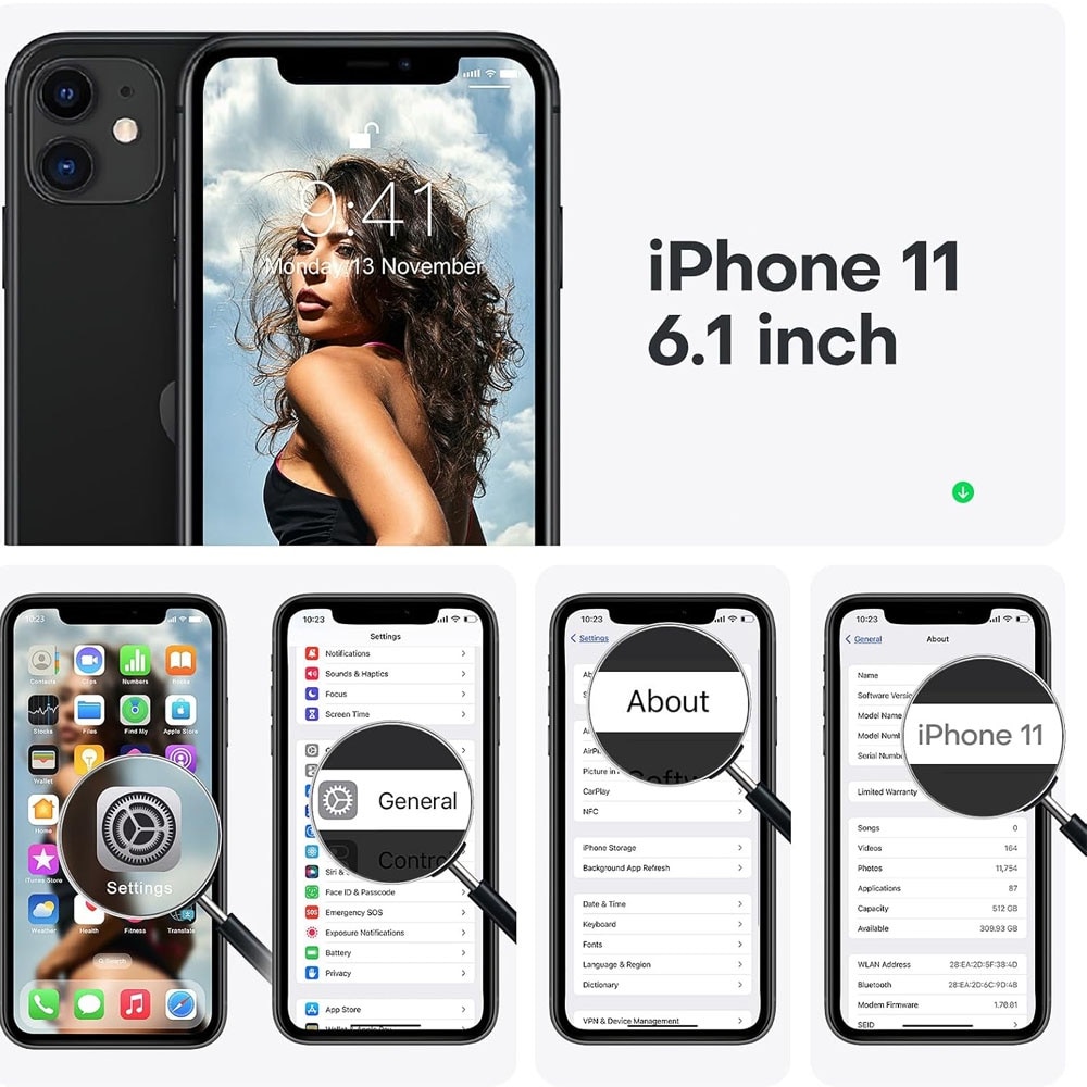 Husa Telefon, MagSafe, Compatibil cu iPhone 11, Silicon, Negru
