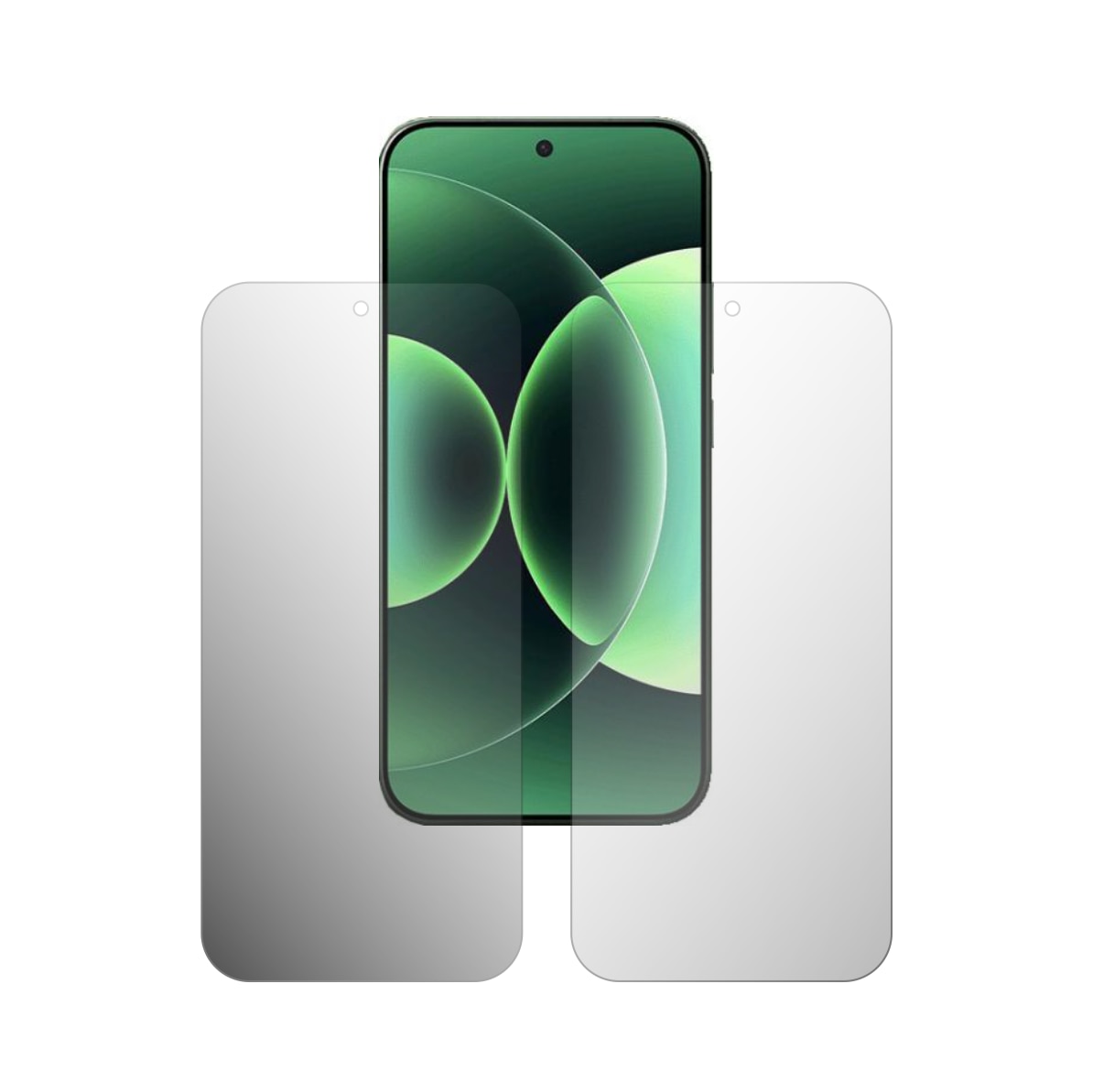 Set 2X Folie Protectie Ecran Folie24, pentru Xiaomi 17 Pro Max, 1X Ultra-Clear + 1X Mata, Acoperire Case-Friendly ( Compatibile cu Carcasa ), Adezive, Flexibile cu Auto Regenerare