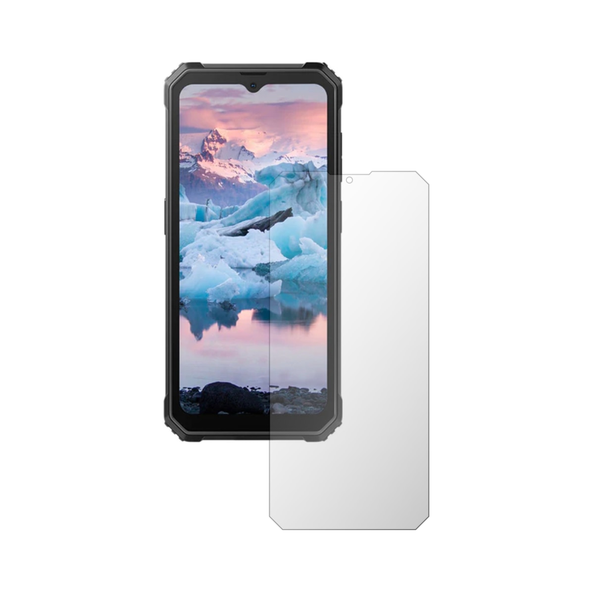 Folie Protectie Ecran Folie24, pentru Blackview BV4800 Pro, 1X Mata, Acoperire Case-Friendly ( Compatibile cu Carcasa ), Adeziva, Flexibila cu Auto Regenerare