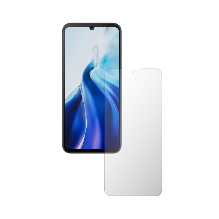 Folie Protectie Ecran Folie24, pentru Cubot A30, 1X Ultra-Clear cu Acoperire Case-Friendly ( Compatibile cu Carcasa ), Adeziva, Flexibila cu Auto Regenerare