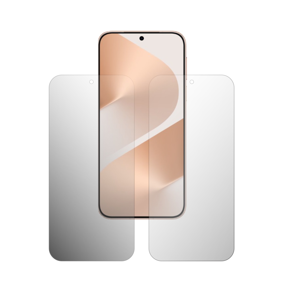 Set 2X Folie Protectie Ecran Folie24, pentru Huawei Pura 80, 1X Ultra-Clear + 1X Mata, Acoperire Totala Full-Display, Adezive, Flexibile cu Auto Regenerare