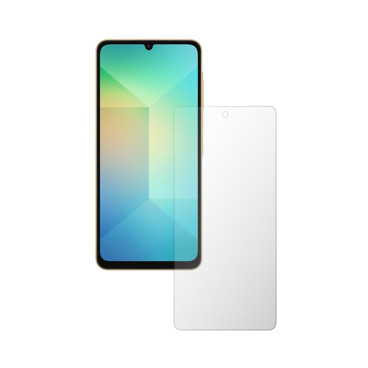 Folie Protectie Ecran Folie24, pentru Samsung Galaxy A06, 1X Mata cu Acoperire Totala Full-Display, Adeziva, Flexibila cu Auto Regenerare