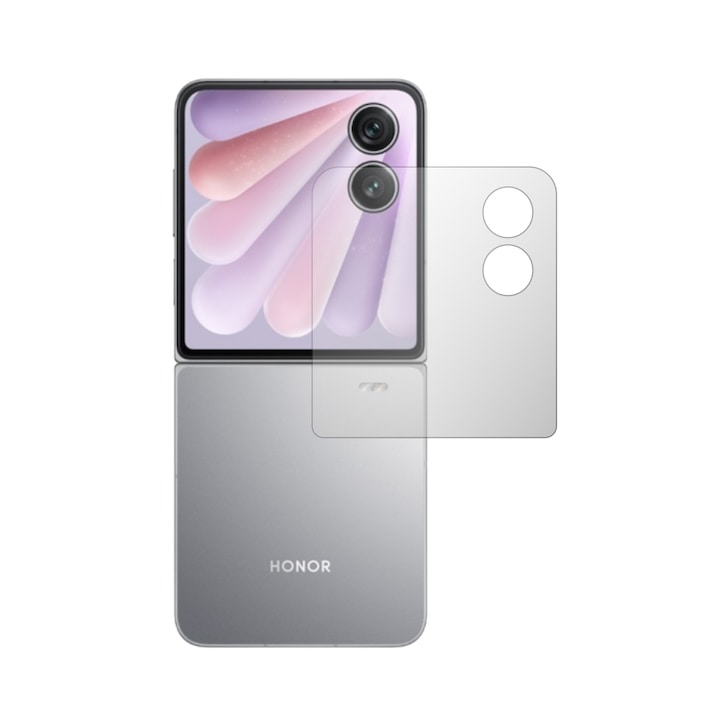 Folie Protectie Ecran Externa Folie24, pentru Honor Magic V Flip 2, 1X Mata, Acoperire Case-Friendly ( Compatibile cu Carcasa ), Adeziva, Flexibila cu Auto Regenerare